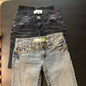 Junior Girls size 0 jeans